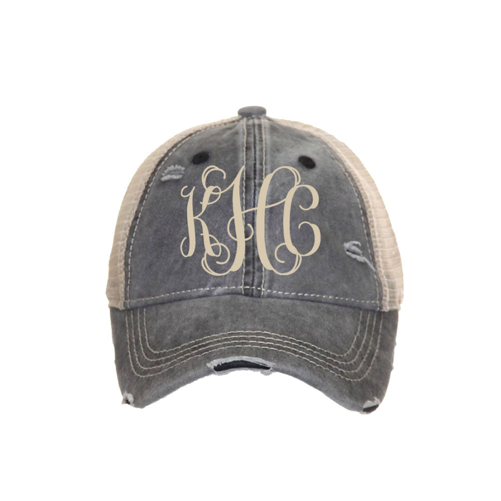 Monogrammed hat