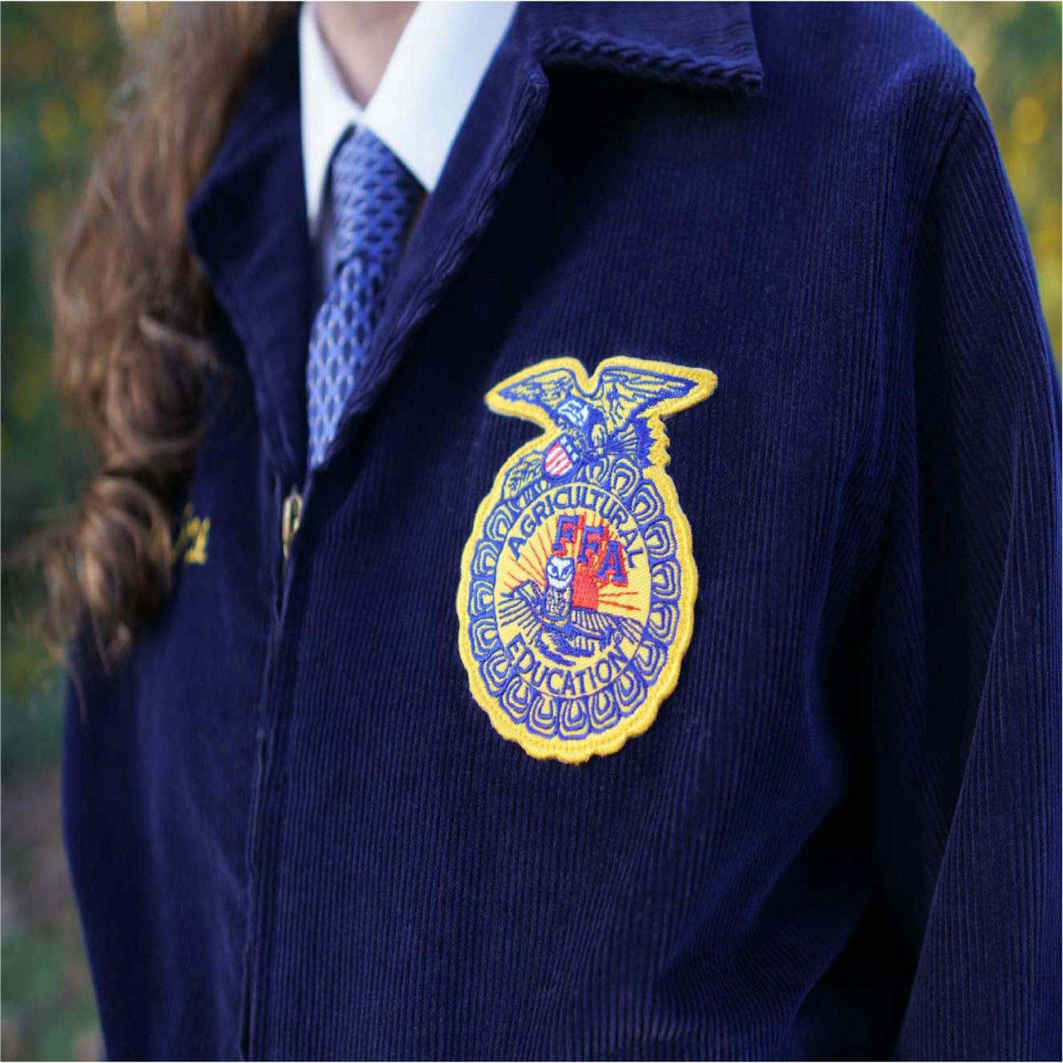 Jacket embroidery