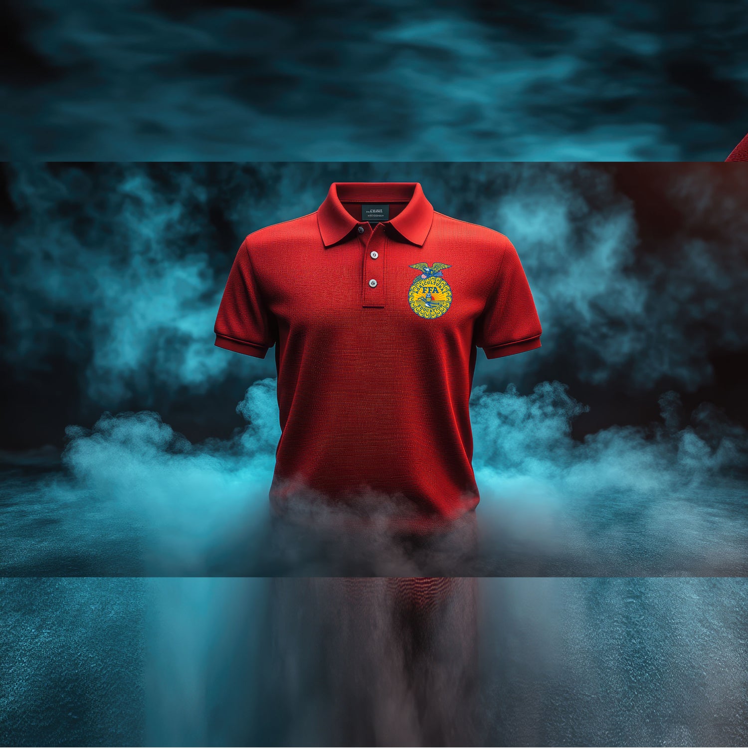 Embroidered polo