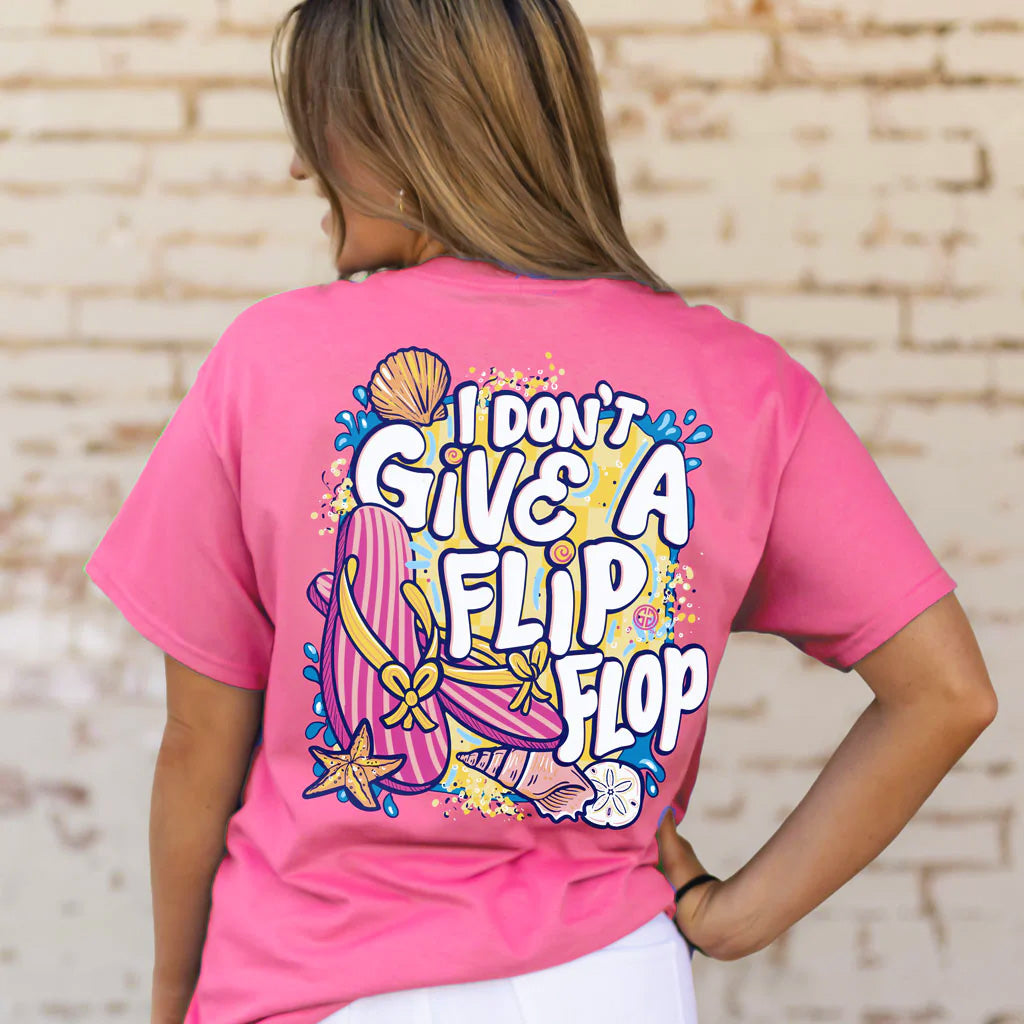 2759-Give-a-Flip flop model tee