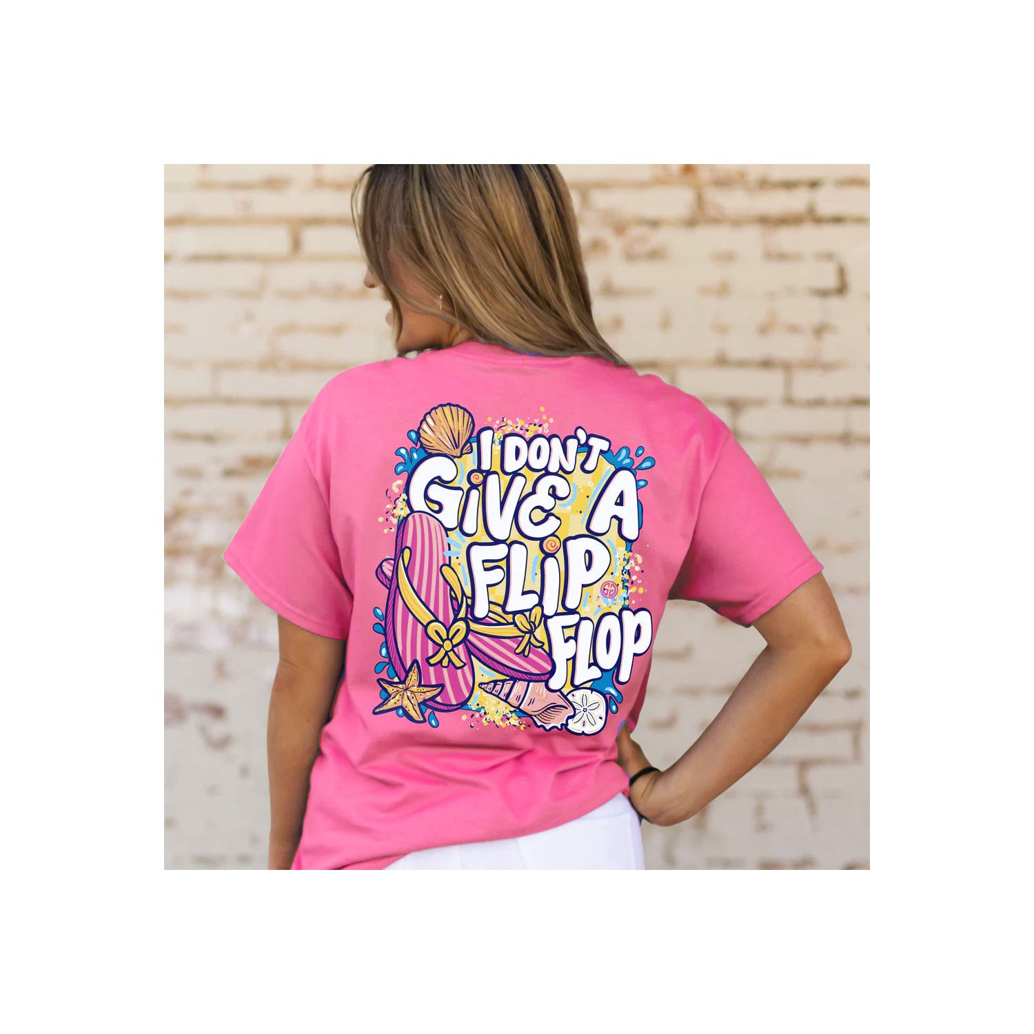 2759-Give-a-Flip flop tee