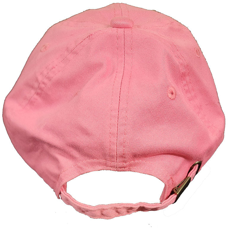 Blessed pink hat back