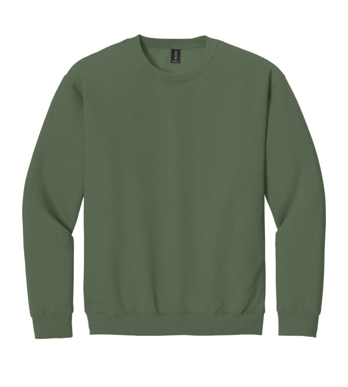Military Green sweatshirt front