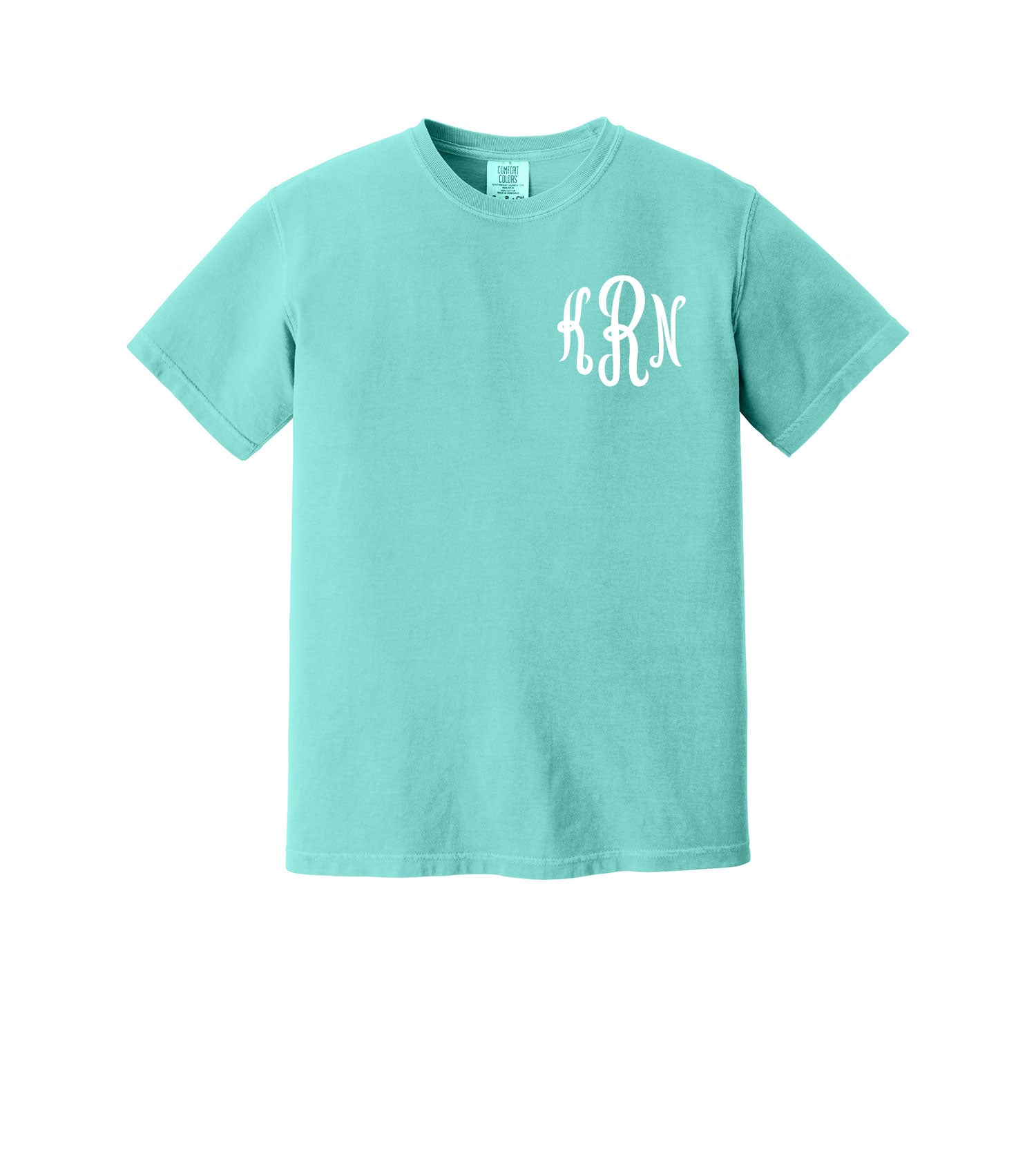 Monogrammed Comfort colors Tee 