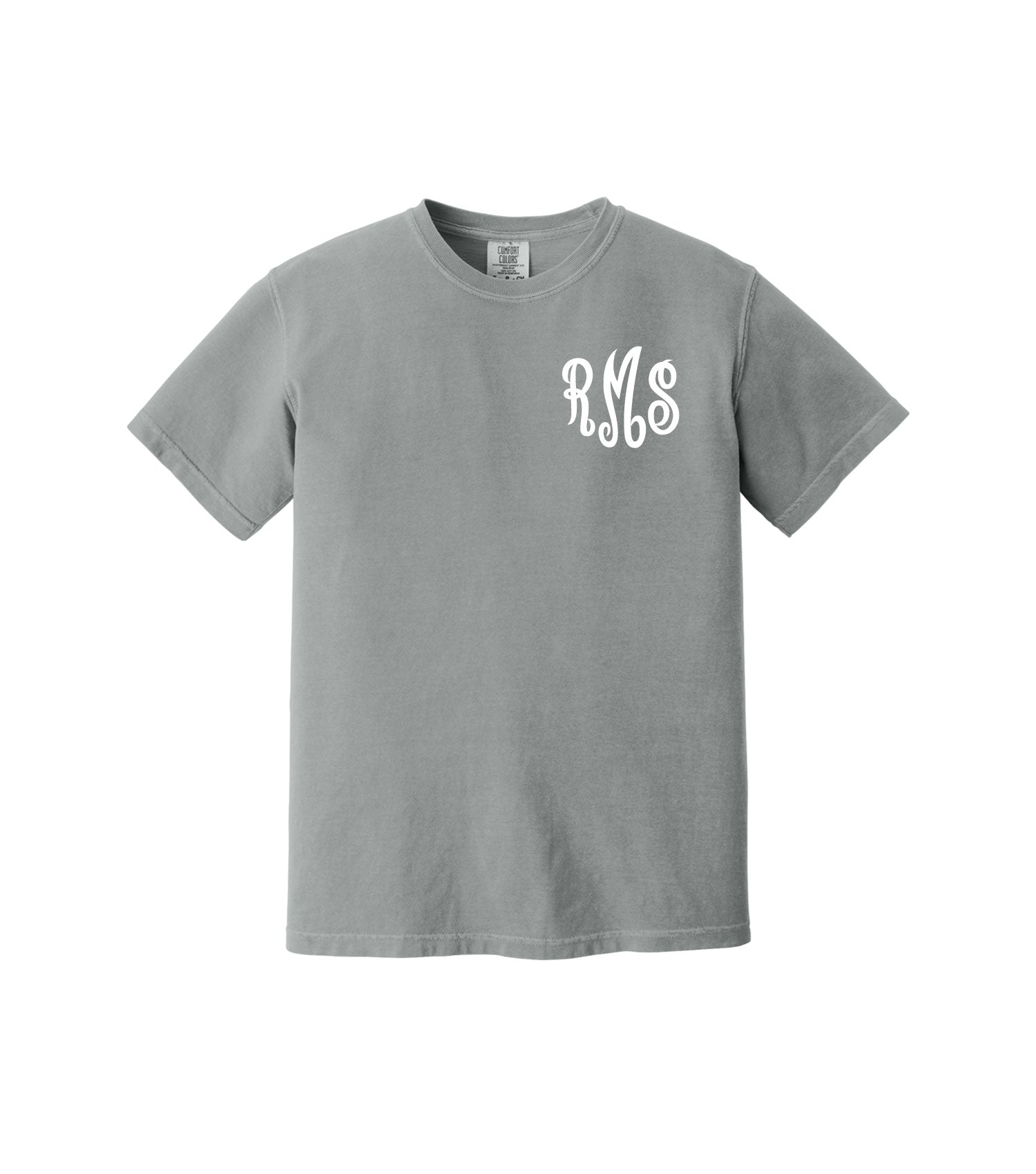 Monogrammed Comfort colors Tee 