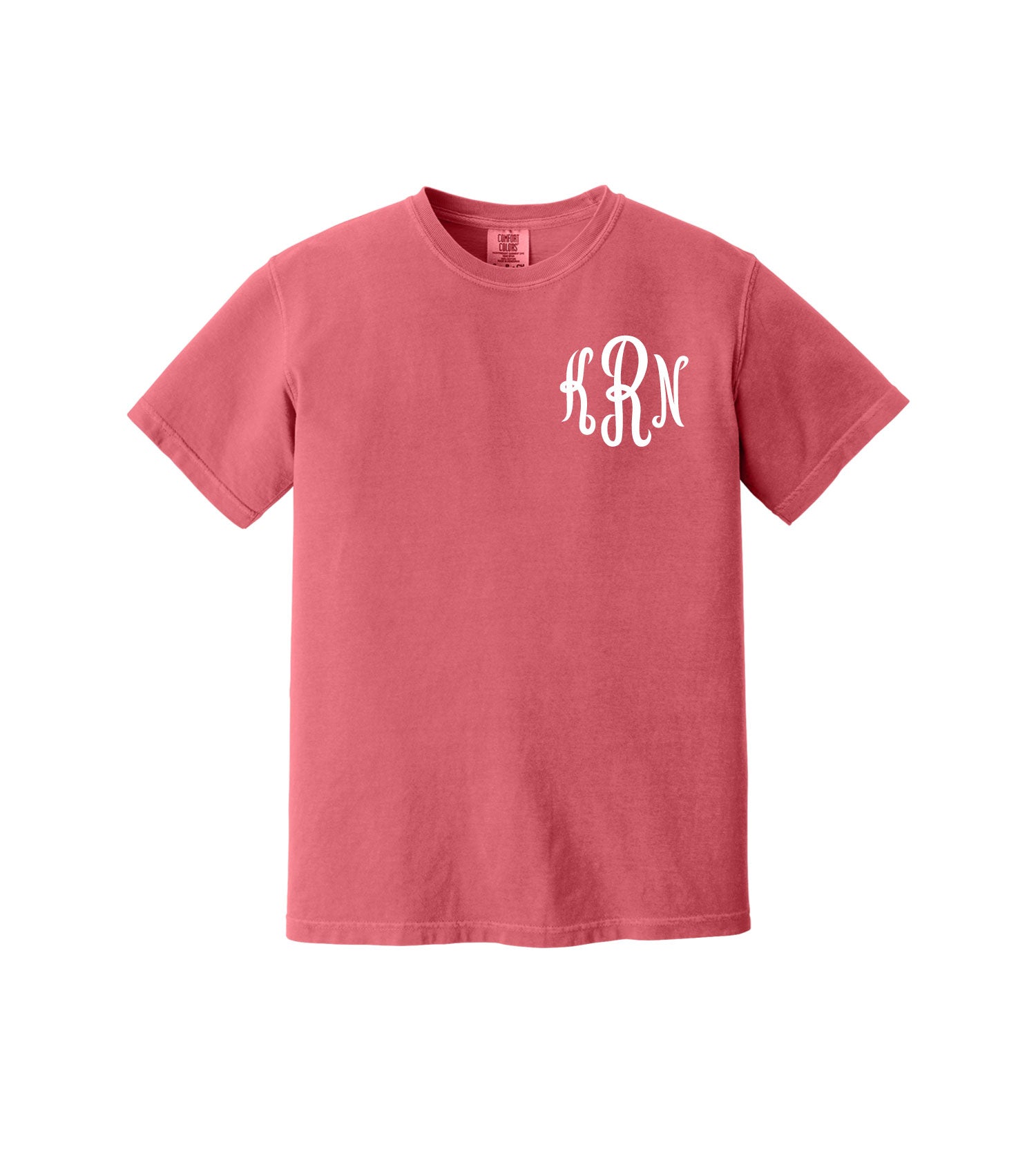 Monogrammed Comfort colors Tee 