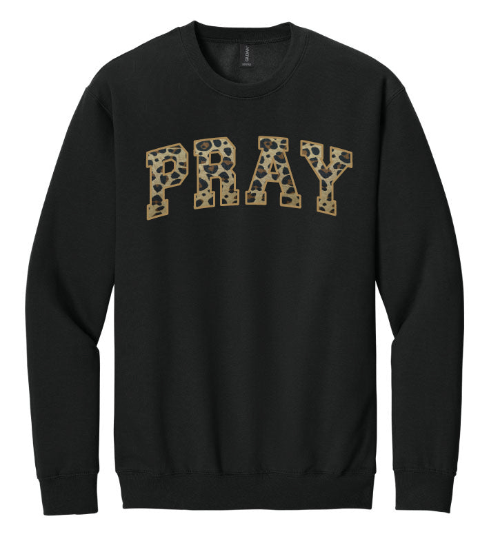 Pray Sweatshirt -Applique