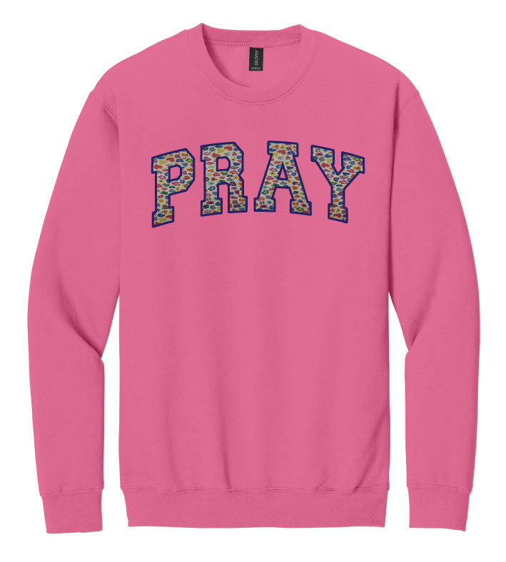 Pray Sweatshirt -Applique