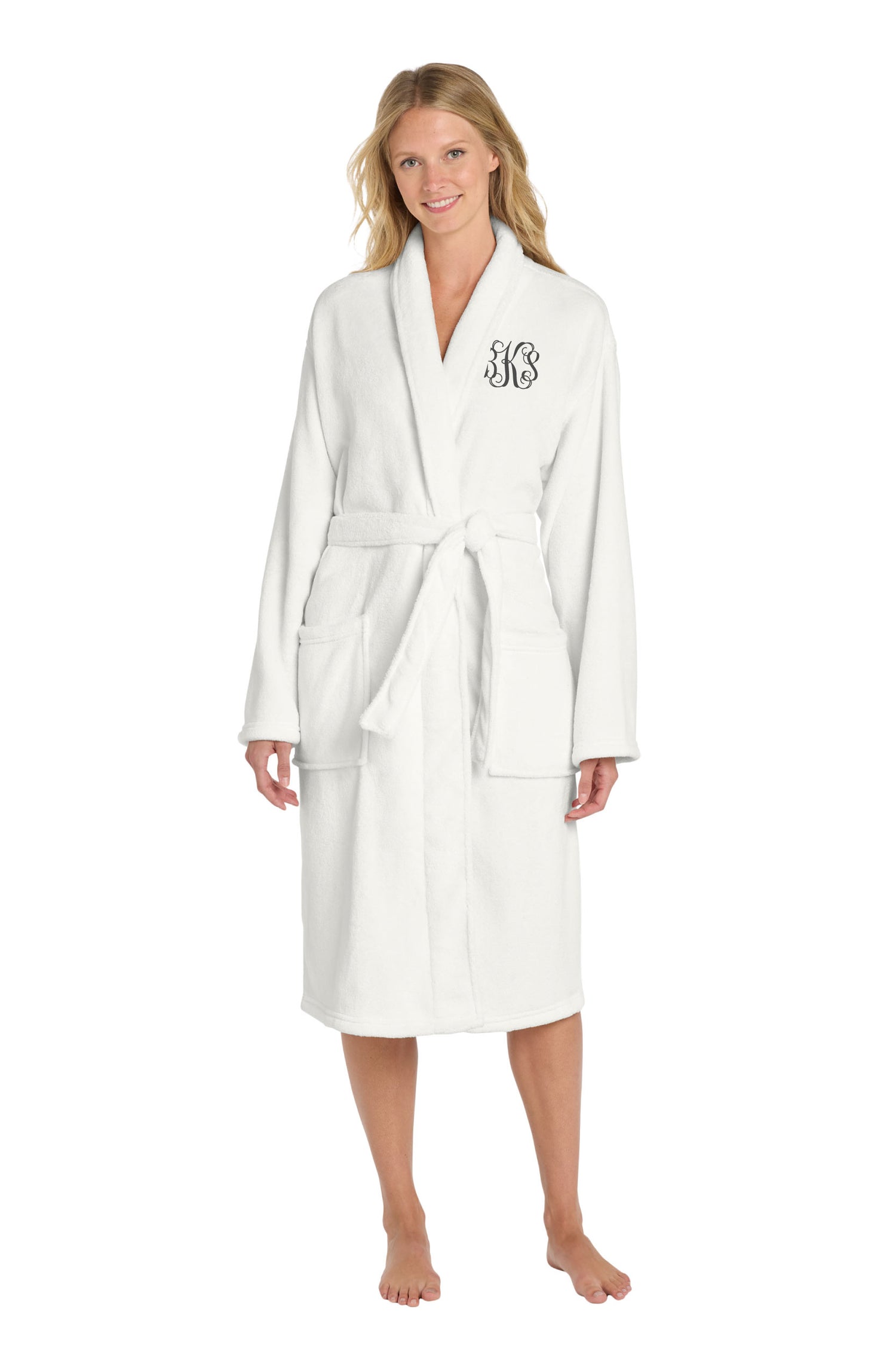 White robe model