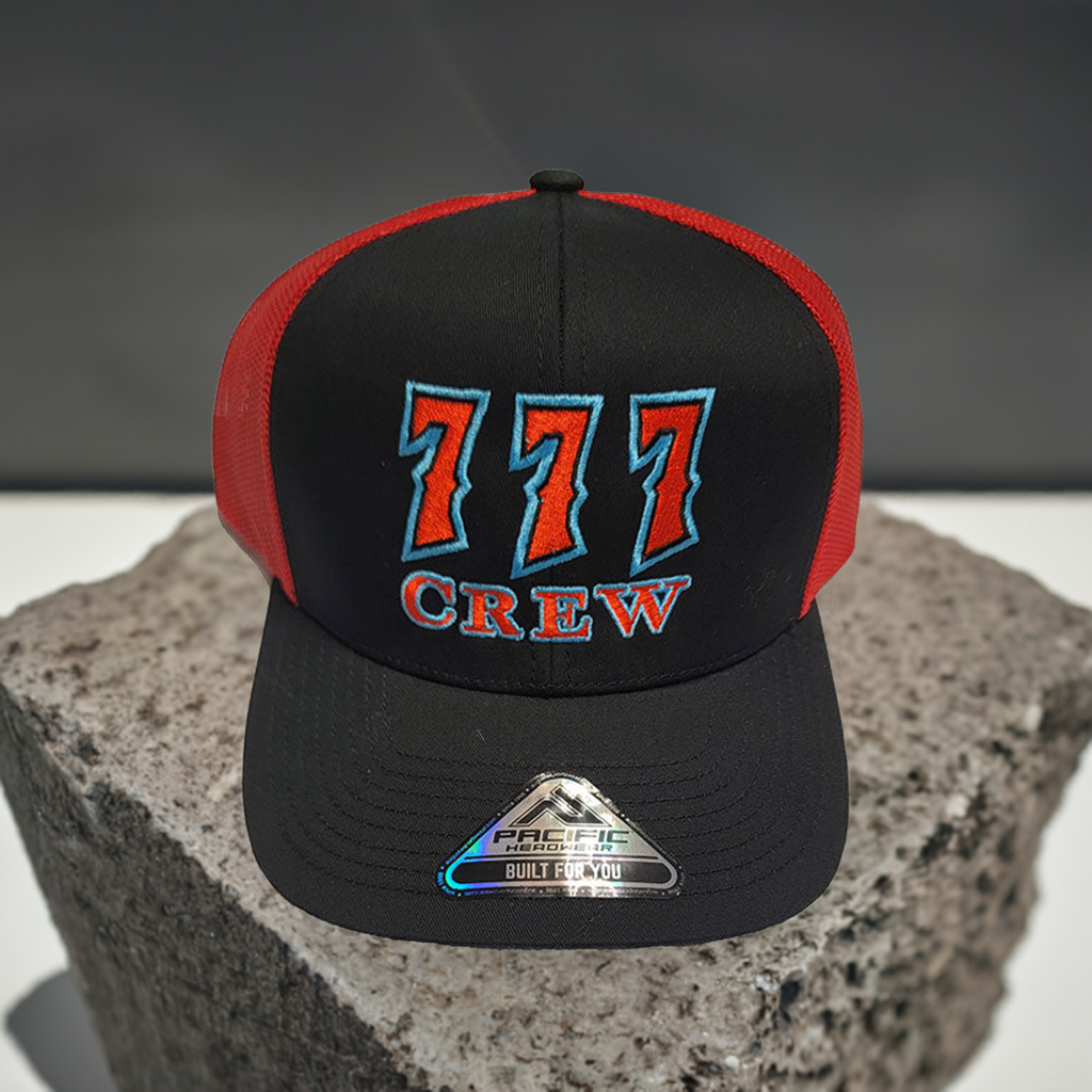 777 crew red hat