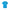 Turquoise monogrammed tee