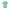 Mint monogrammed tee
